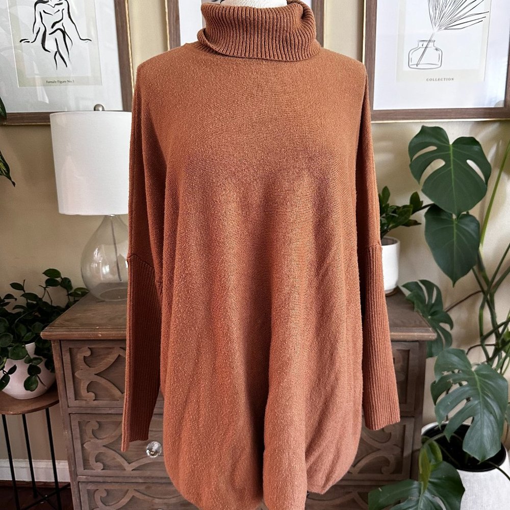 Joseph A. Oversized Boxy Turtleneck